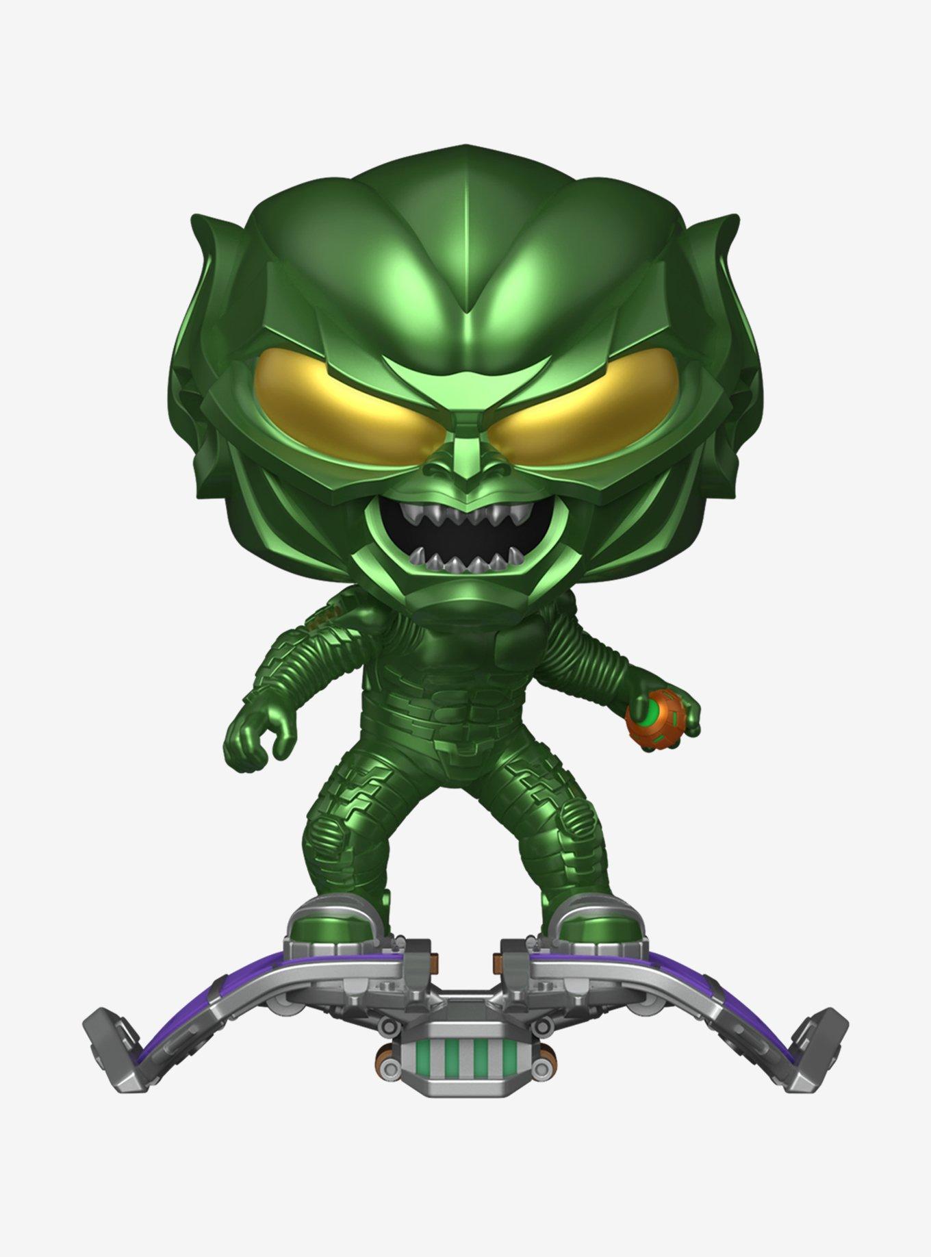 Funko Pop! Spider-Man: No Way Home Green Goblin (Metallic) Vinyl  Bobble-Head - Boxlunch Exclusive | Boxlunch