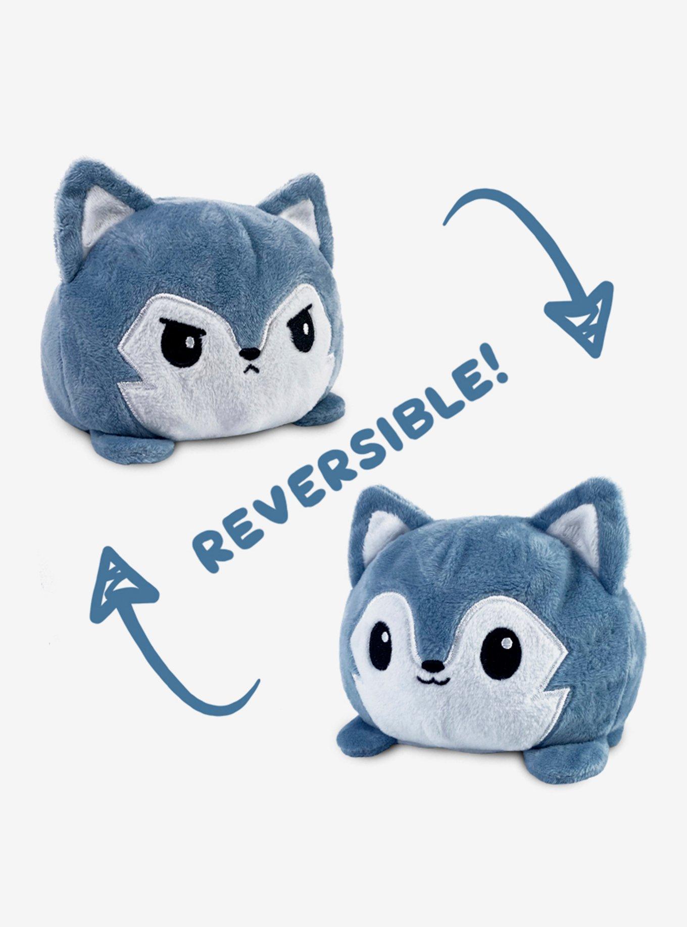Tee Turtle Wolf Reversible Plush, , hi-res