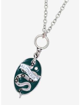 Harry Potter Slytherin Pendant Necklace - BoxLunch Exclusive, , hi-res