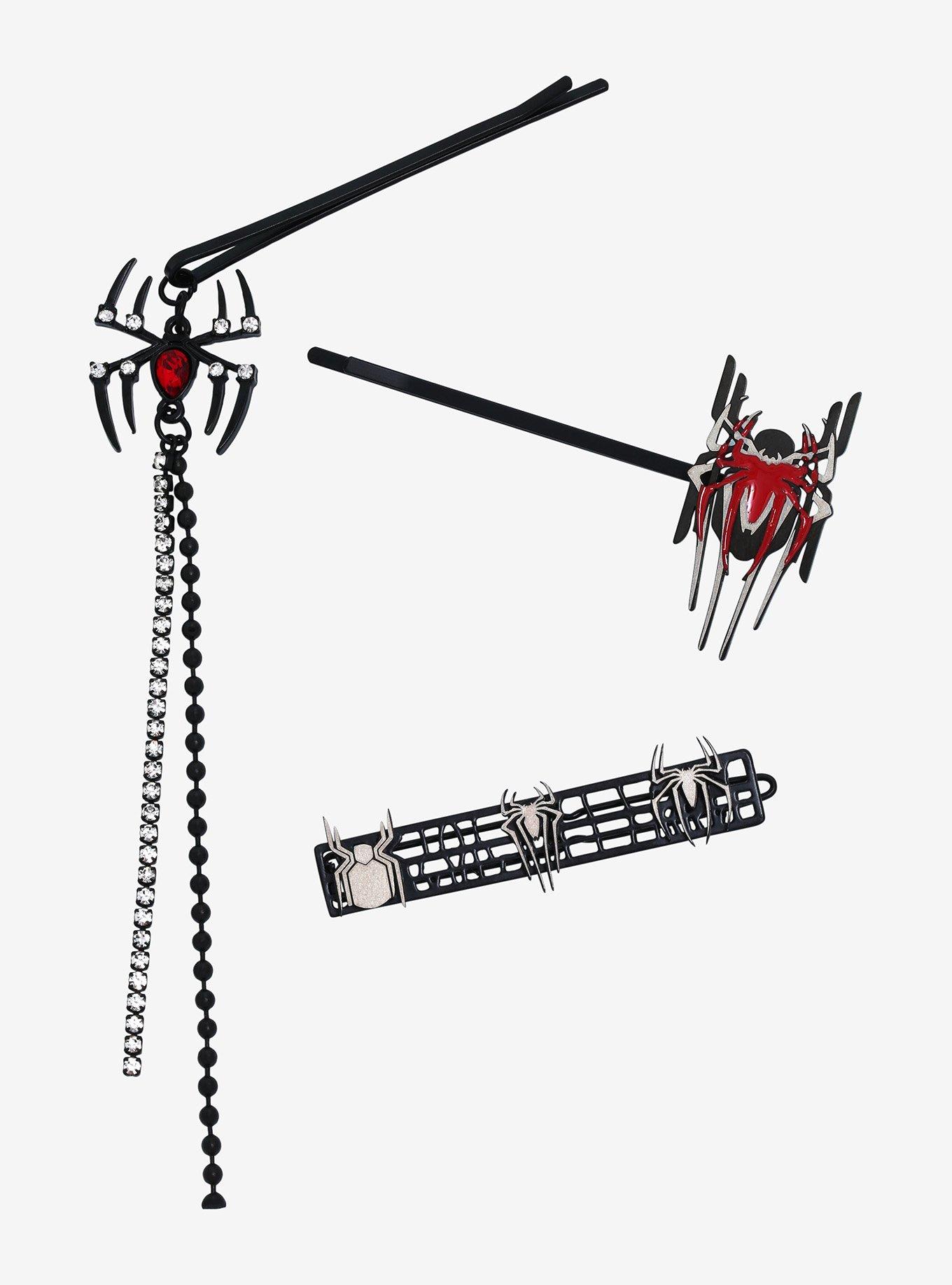 Marvel Spider-Man: No Way Home Icons Hair Clip Set - BoxLunch Exclusive, , hi-res
