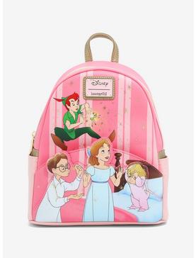 Loungefly Disney Peter Pan 70th Anniversary Group Portrait Mini Backpack, , hi-res