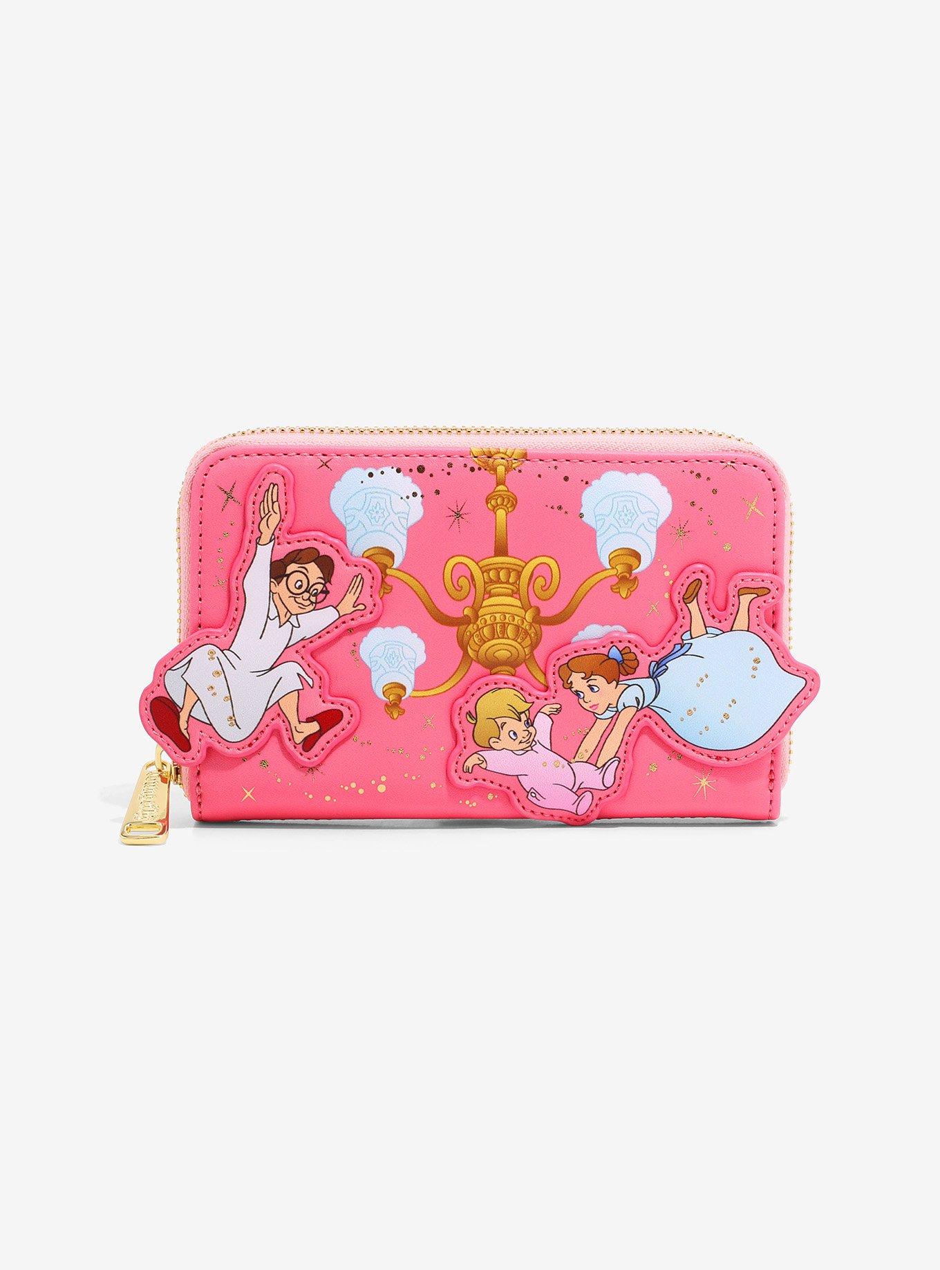 Loungefly Disney Peter Pan 70th Anniversary Darling Siblings Small Zip Wallet, , hi-res