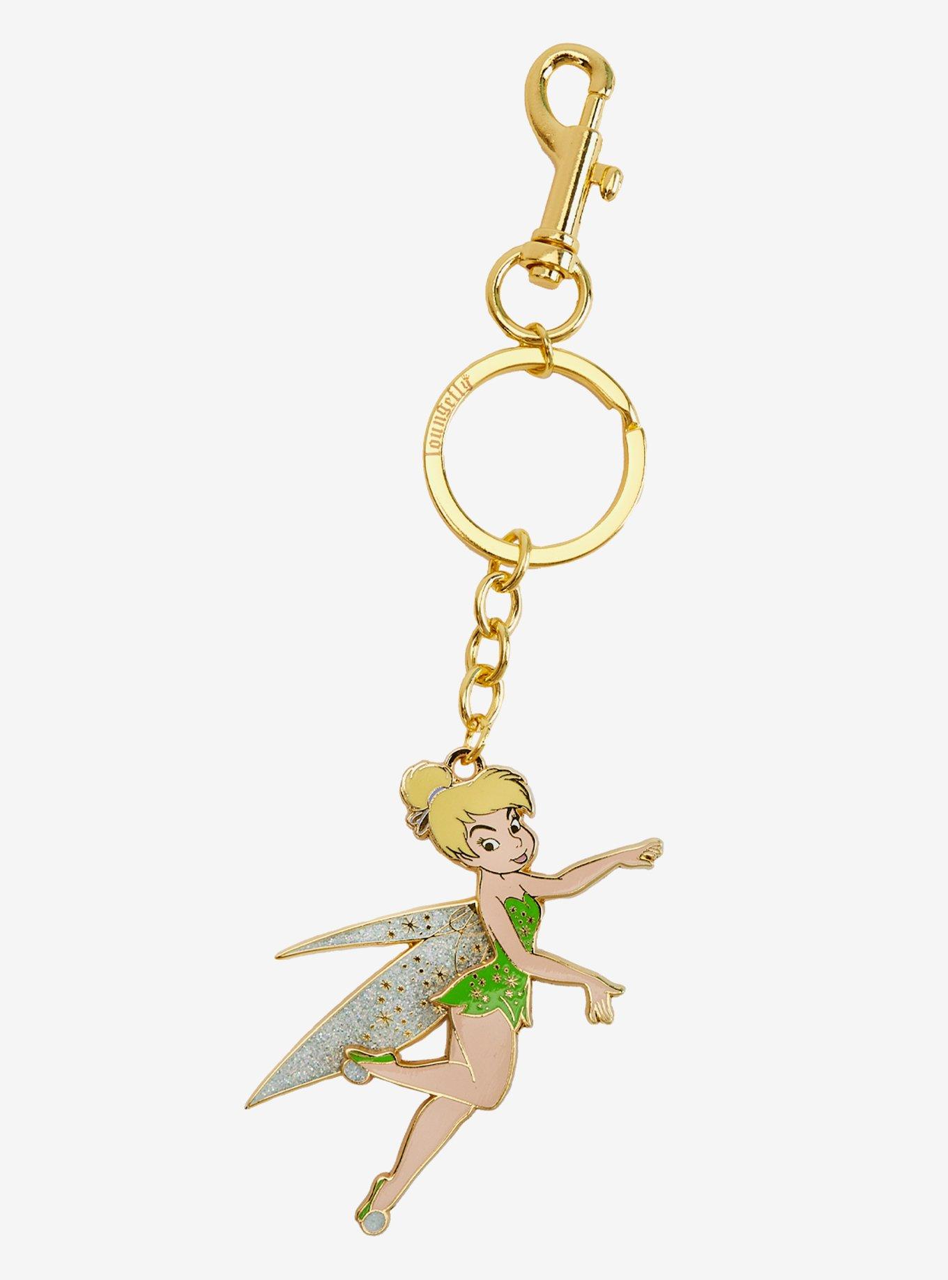 Loungefly Disney Peter Pan Tinker Bell Key Chain, , hi-res