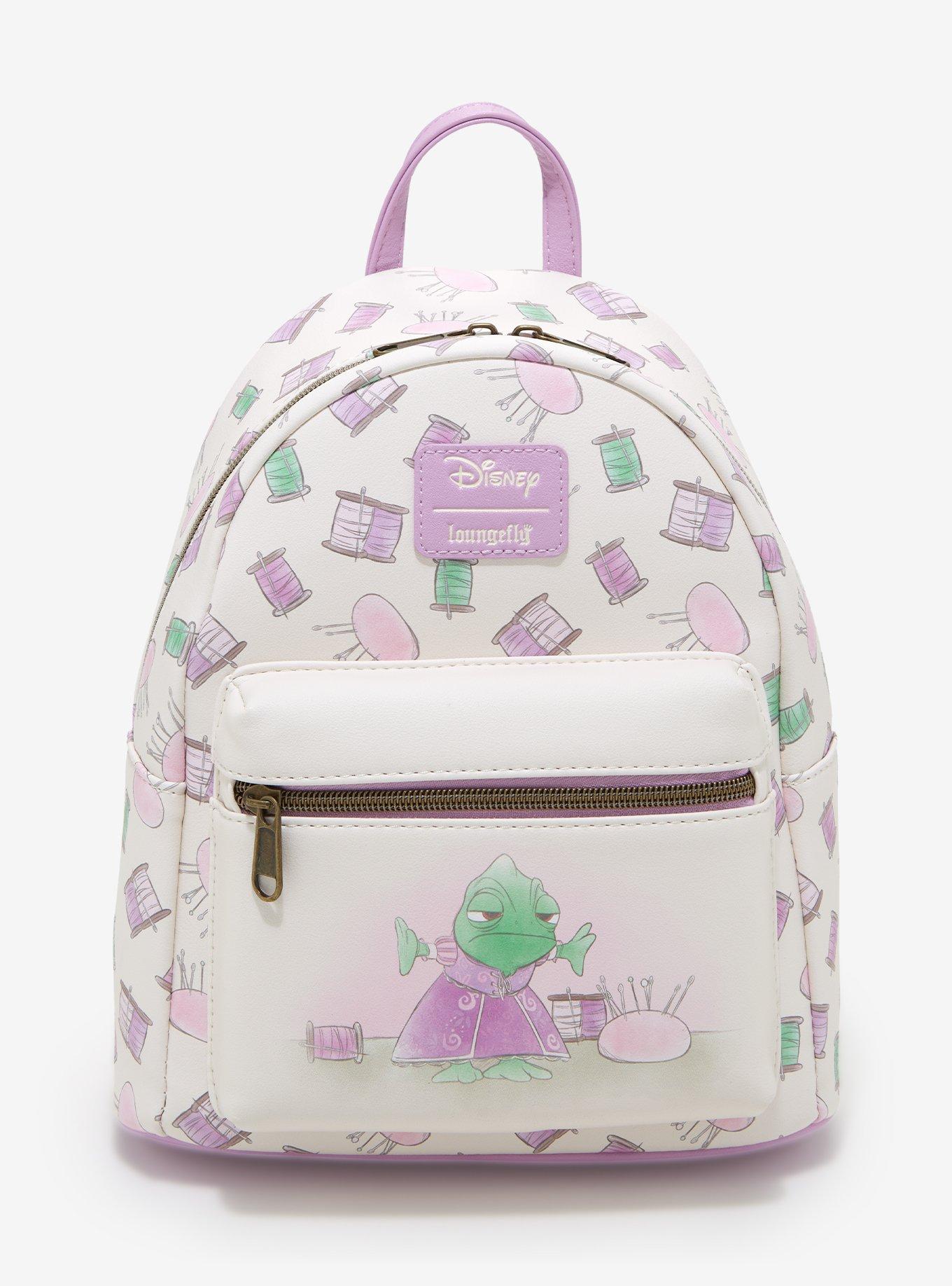 Loungefly Disney Tangled Pascal Sun Chameleon Mini Backpack Bag Rapunzel  NWT