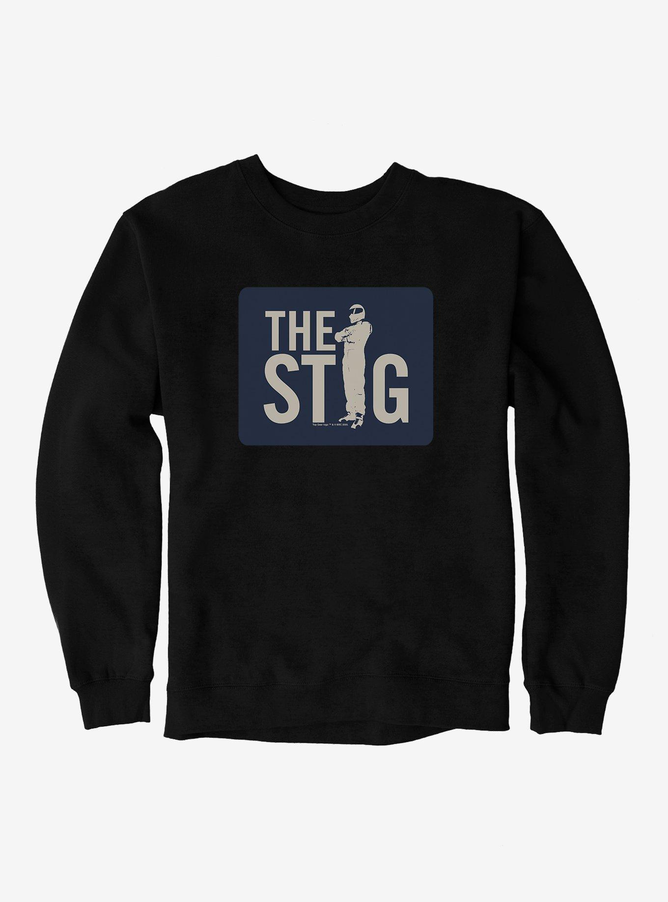 Top Gear Stig Stance Sign Sweatshirt