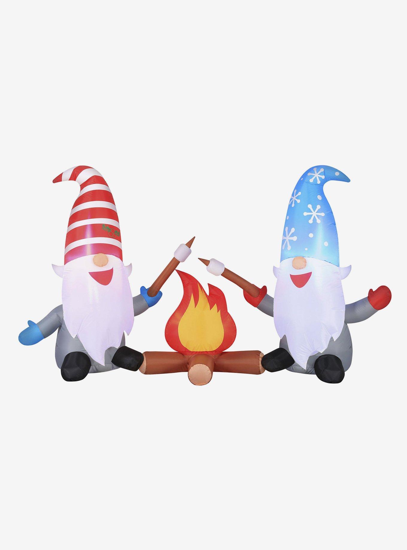 Campfire Gnomes 6-foot Inflatable Airblown, , hi-res