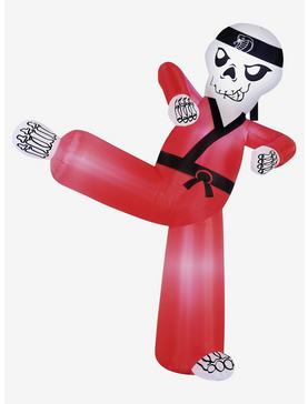 Karate Skeleton 6.5-foot Inflatable Airblown, , hi-res