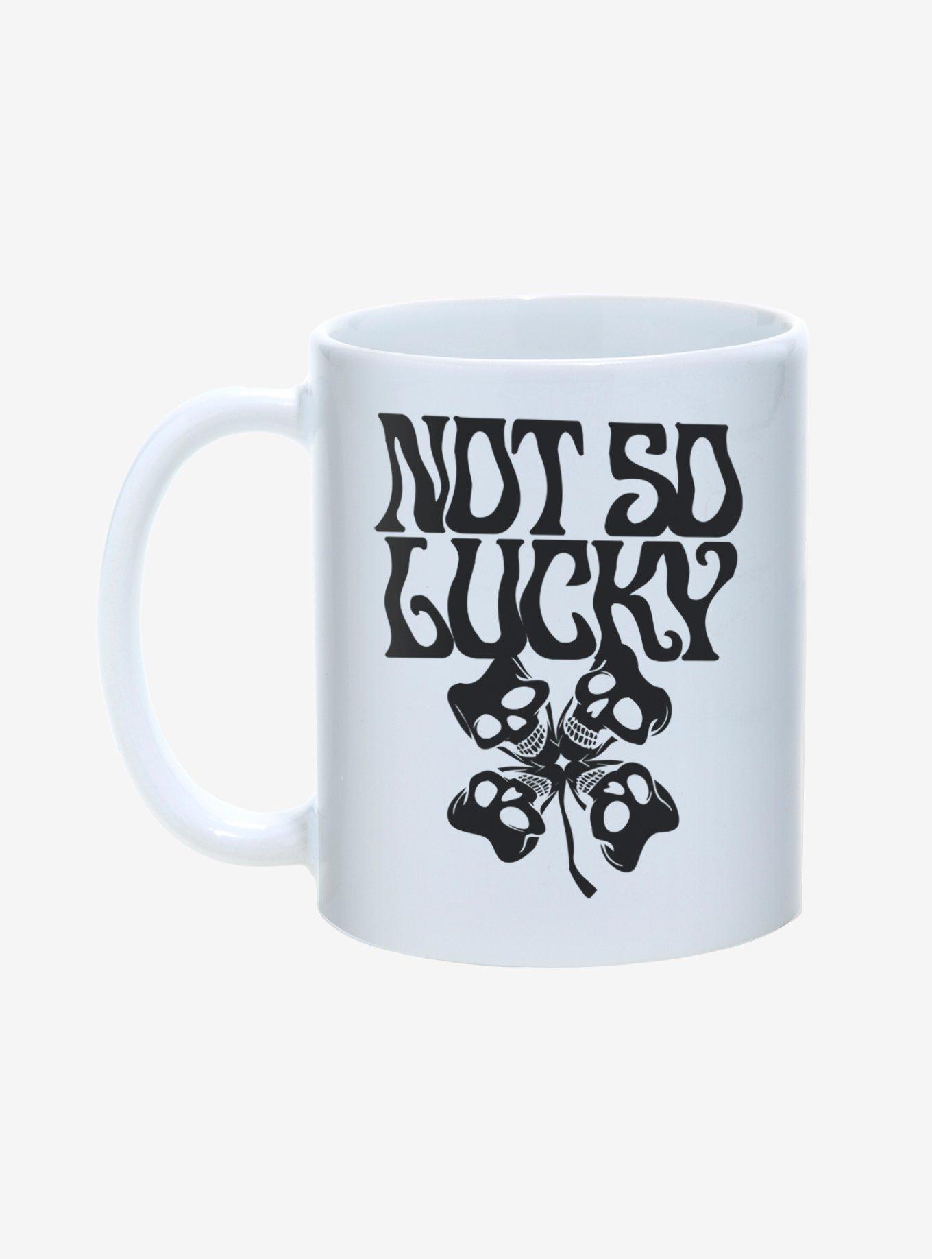 St. Paddy's Not So Lucky Skull Clover Mug 11oz, , hi-res