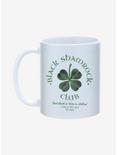 St. Patty's Black Shamrock Club Mug 11oz, , hi-res