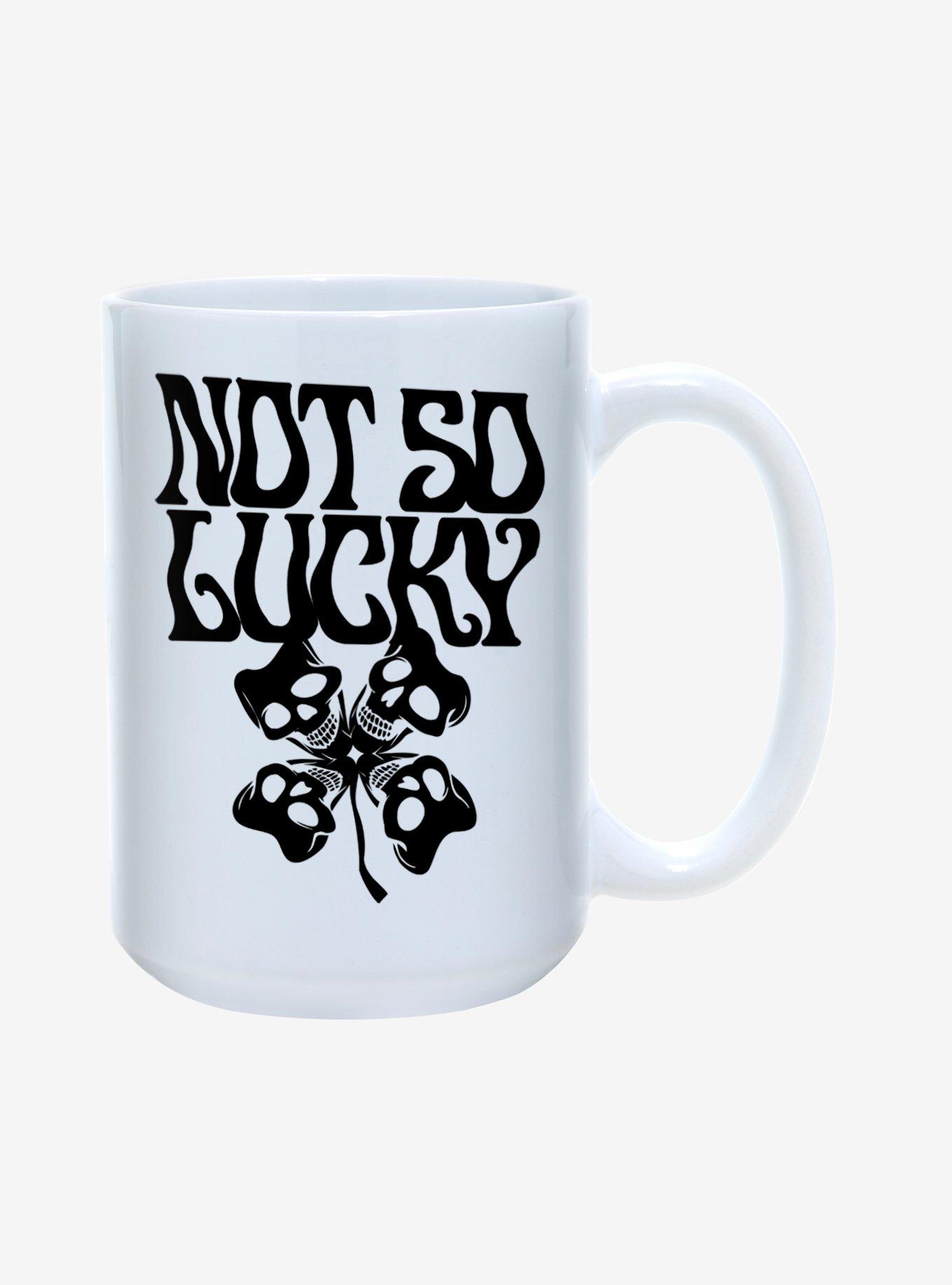 St. Paddy's Not So Lucky Skull Clover Mug 15oz, , hi-res