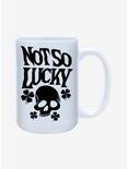 St. Patty's Not So Lucky Skull Clover Mug 15oz, , hi-res
