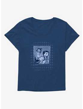 Coraline Family Portrait Girls T-Shirt Plus Size, , hi-res