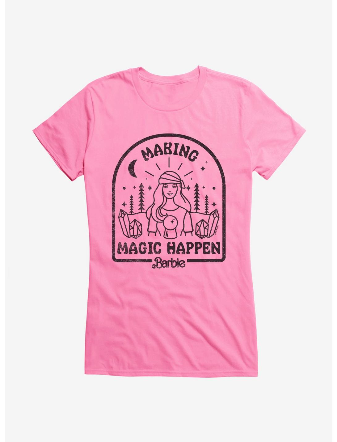Barbie Halloween Making Magic Happen Girls T-Shirt, CHARITY PINK, hi-res
