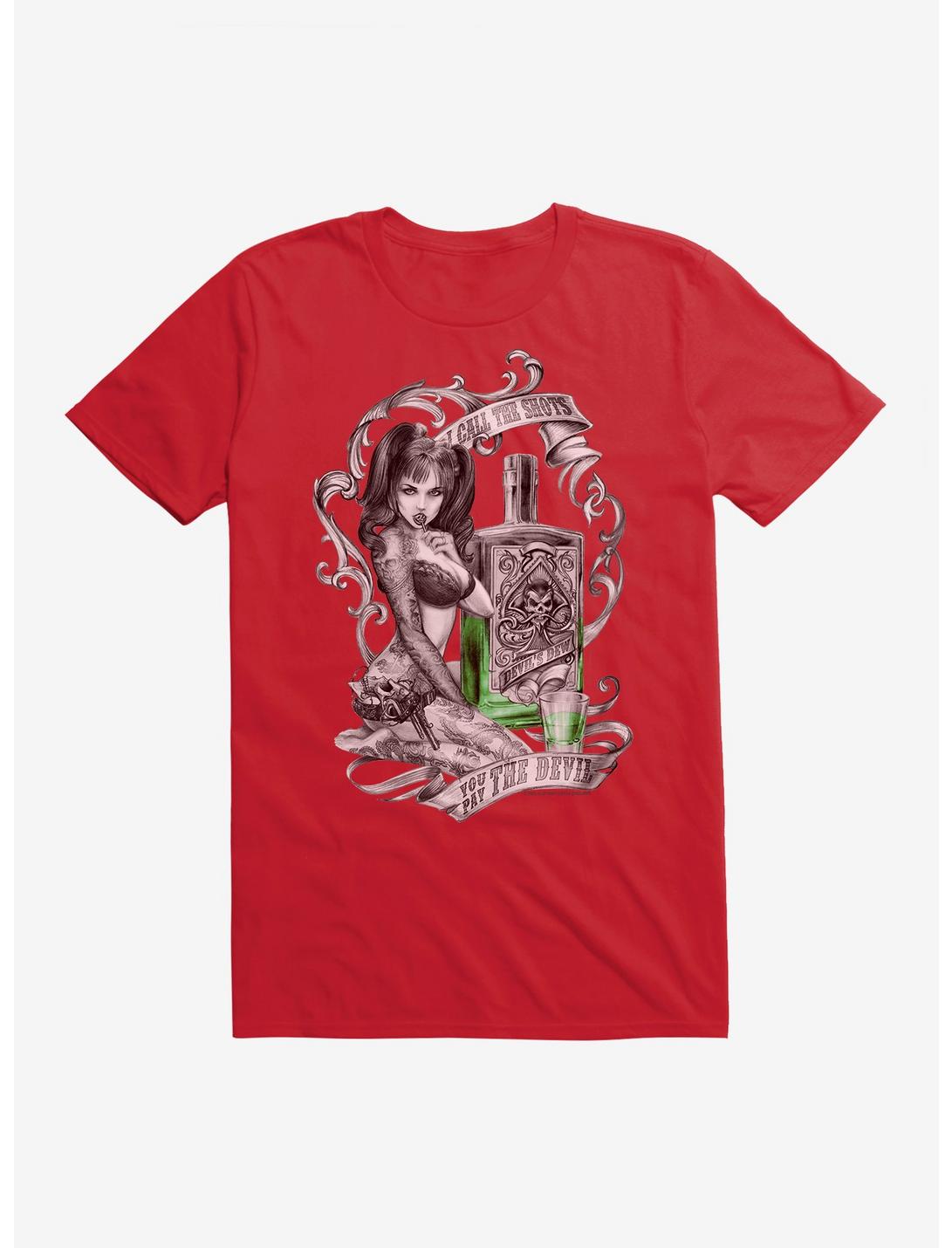 Alchemy England Devil's Dew Shots T-Shirt, , hi-res