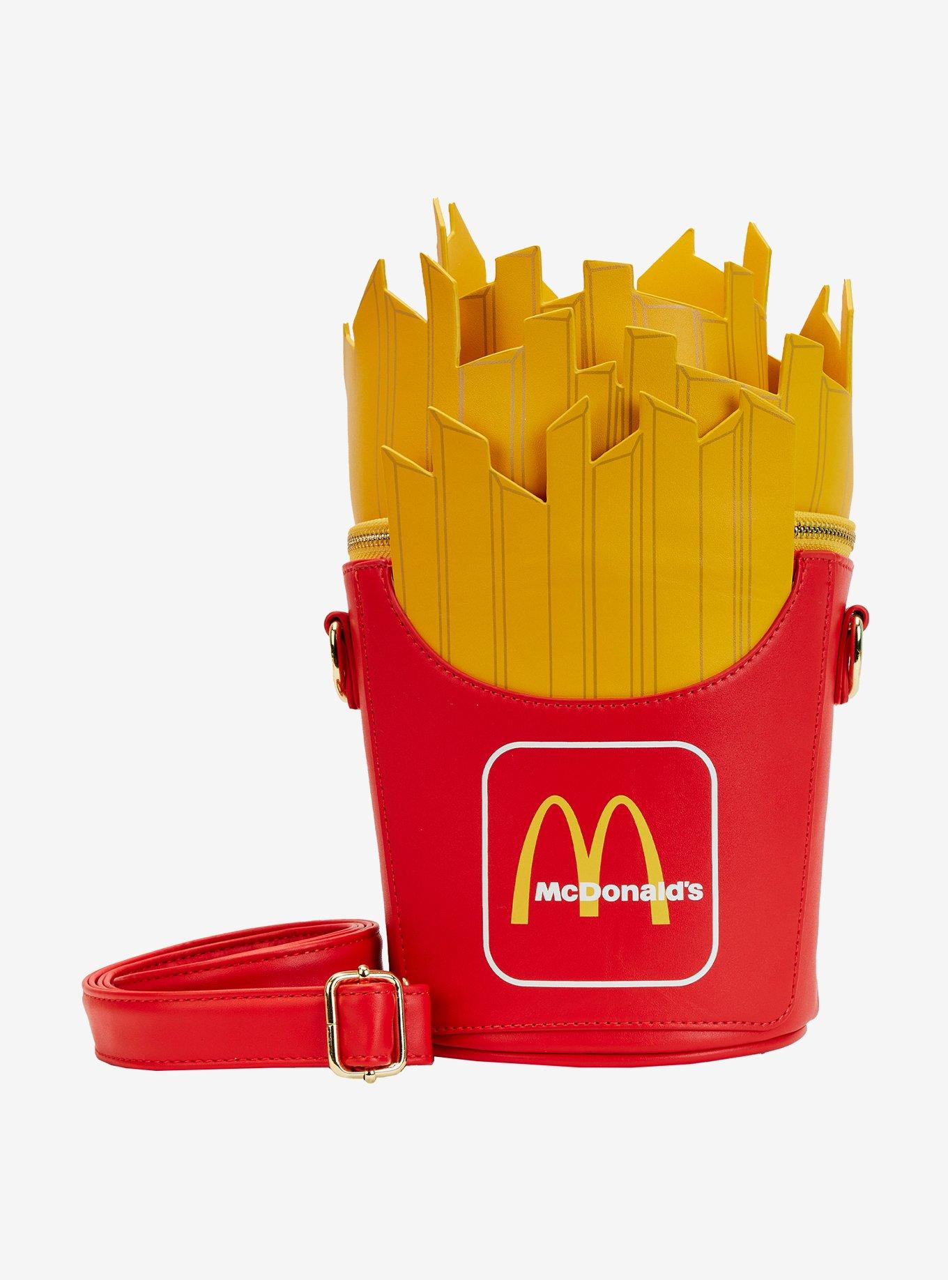 Cute French Fries Box Shaped Handbag and Purse for Women Fast Food Modeling  Designer Shoulder Bag Young Girls Day Clutch Gifts