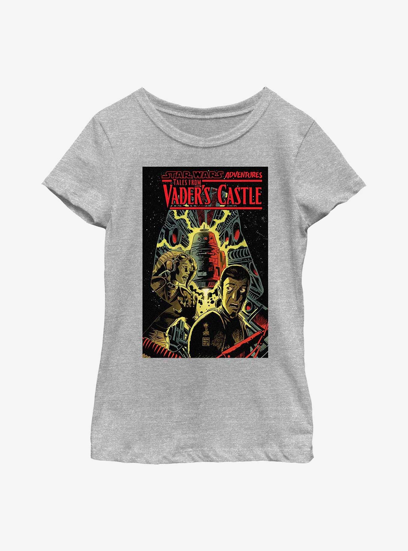 Star Wars Spaceship Tales From Vader's Castle Youth Girls T-Shirt, , hi-res