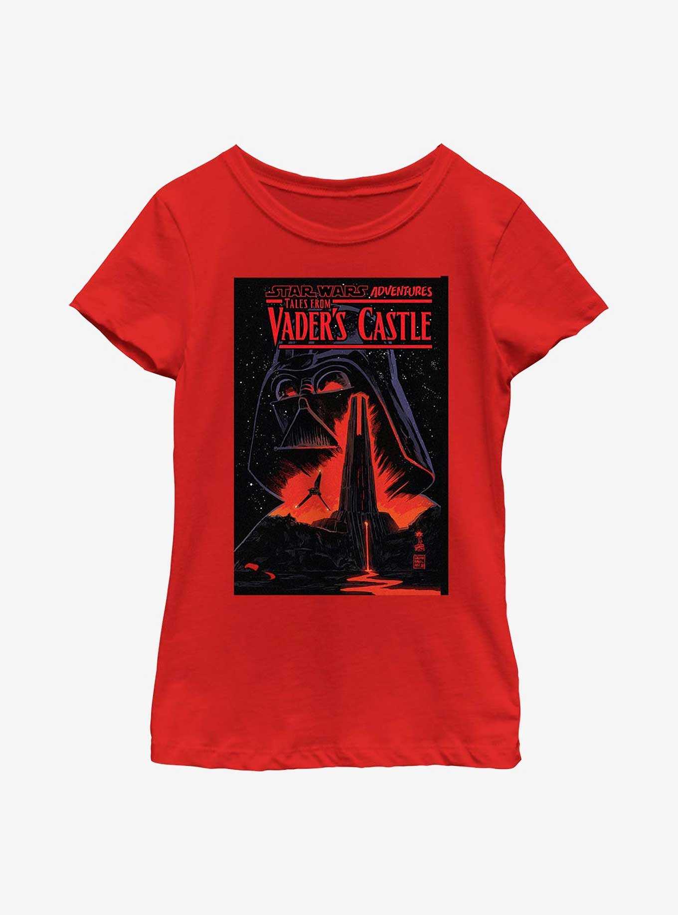 Star Wars Vader Tales From Vader's Castle Youth Girls T-Shirt, , hi-res