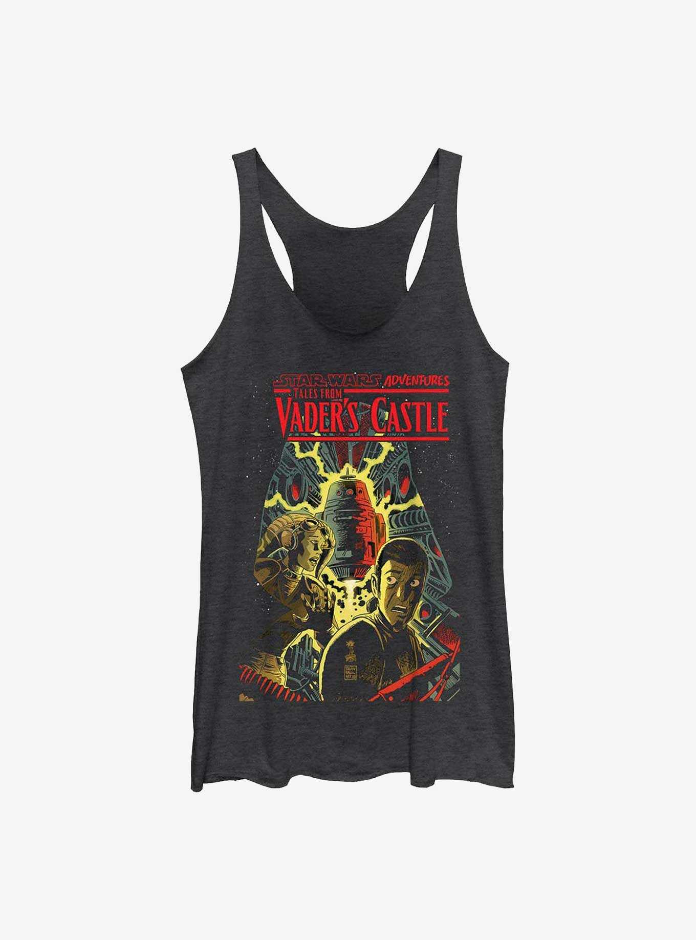 Star Wars Spaceship Tales From Vader's Castle Womens Tank Top, , hi-res