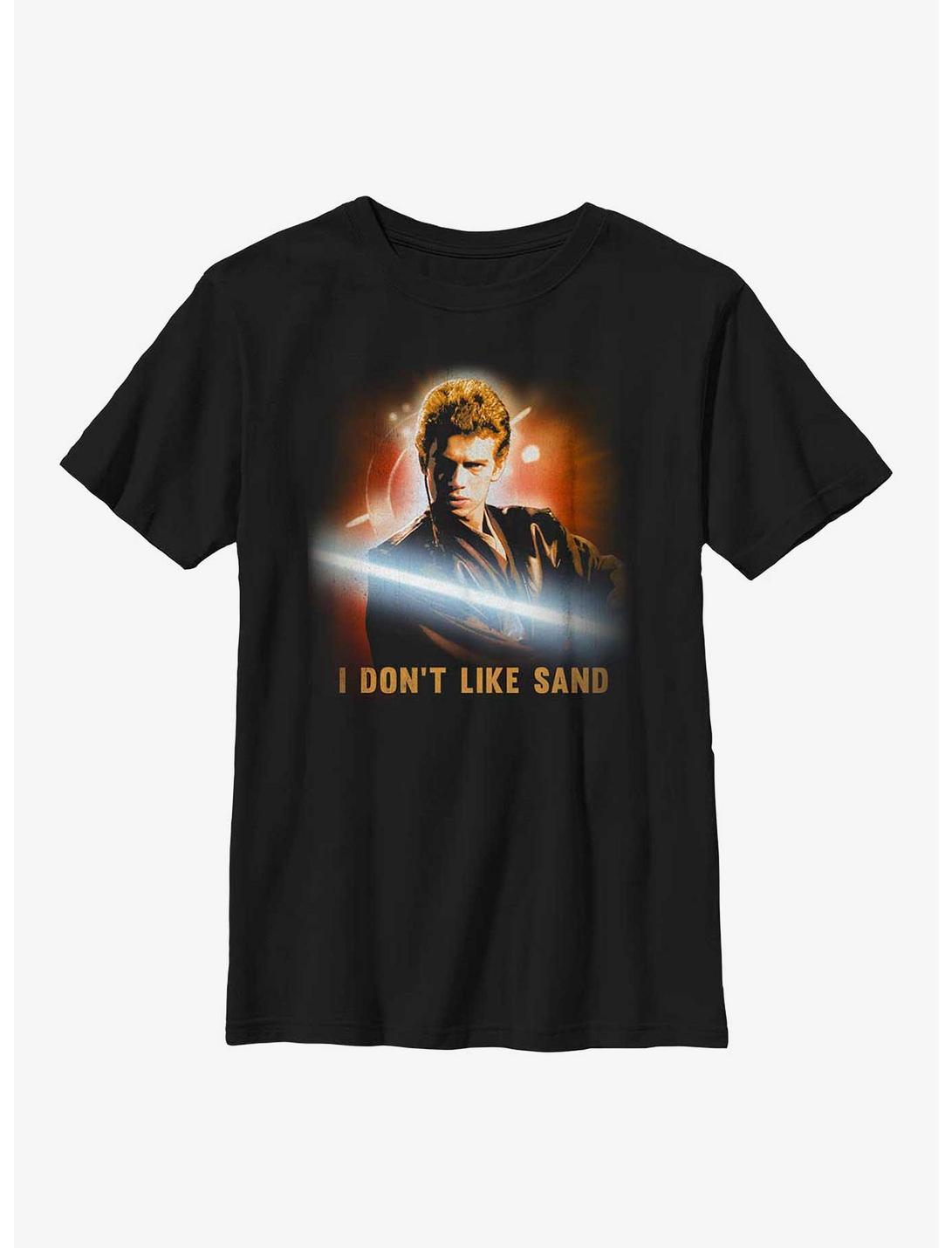 Star Wars No Sand Burnt Youth T-Shirt, BLACK, hi-res