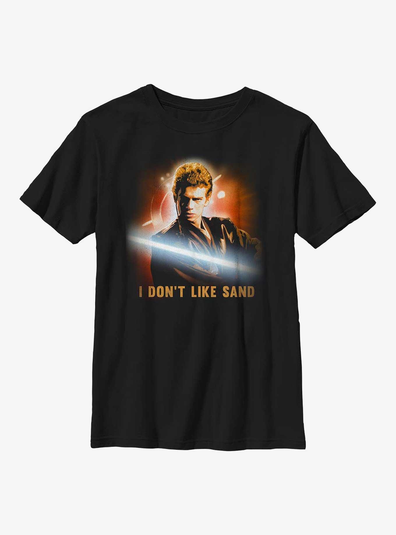 Star Wars No Sand Burnt Youth T-Shirt, BLACK, hi-res