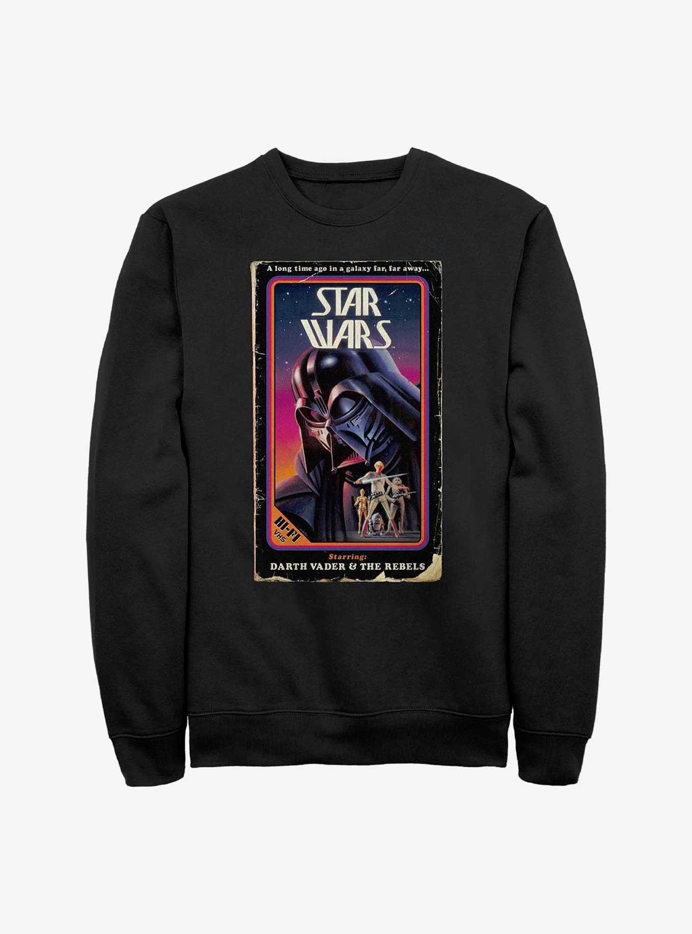 Star Wars Darth Vader & The Rebels VHS Sweatshirt, , hi-res