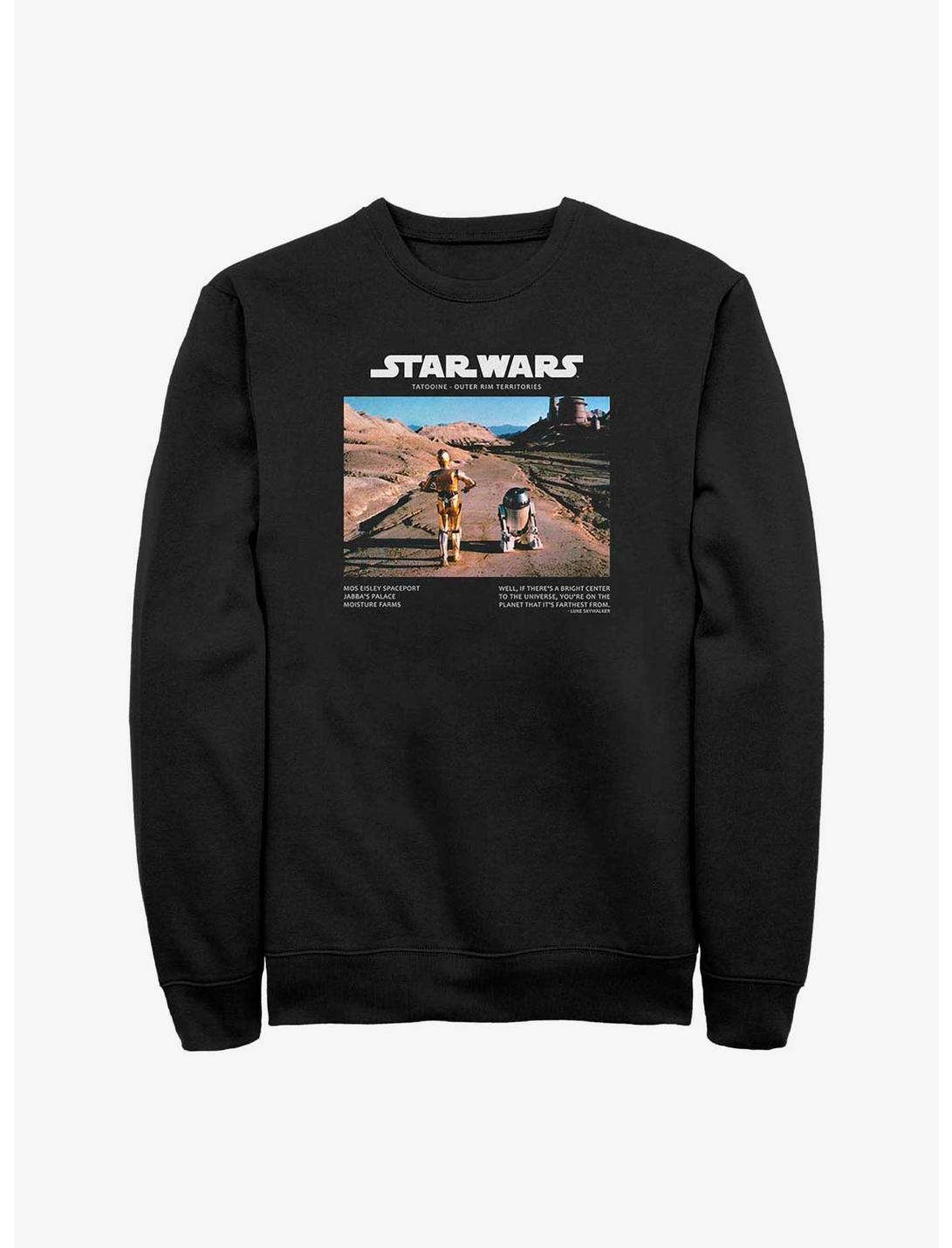 Star Wars Tatooine Traveler Sweatshirt, BLACK, hi-res