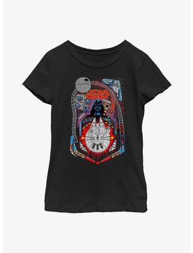 Star Wars Pinball Vader Youth Girls T-Shirt, , hi-res