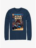 Star Wars Solo Comic Long Sleeve T-Shirt, NAVY, hi-res