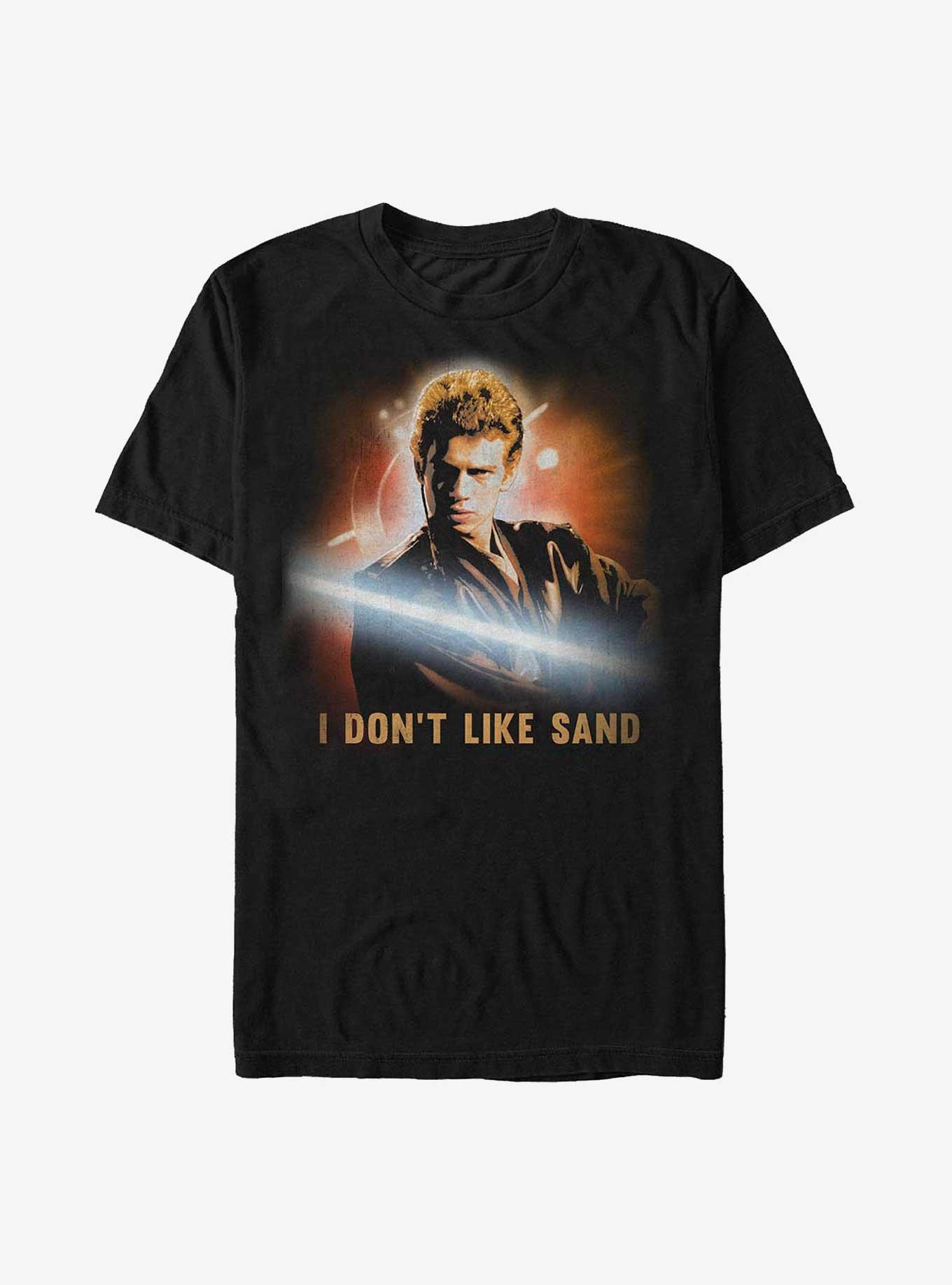 Star Wars No Sand Burnt T-Shirt, BLACK, hi-res
