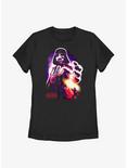 Star Wars Neon Vader Womens T-Shirt, BLACK, hi-res