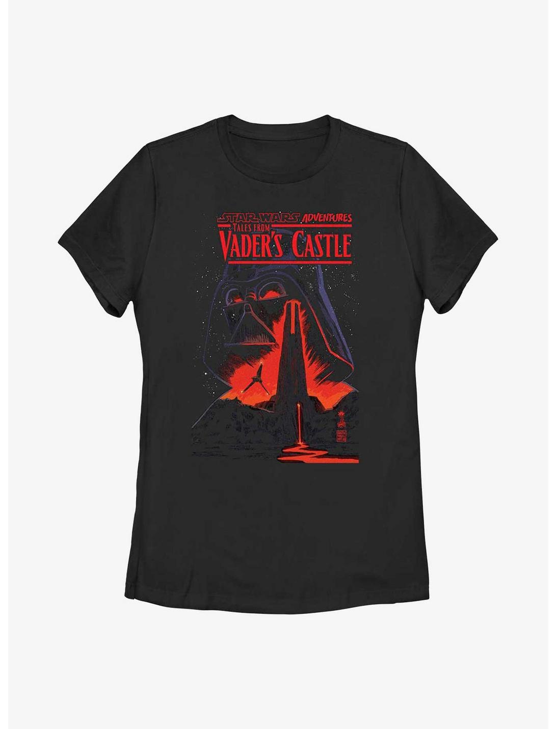 Star Wars Vader Tales From Vader's Castle Womens T-Shirt, BLACK, hi-res