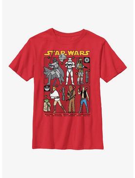 Star Wars Doodle Art Group Youth T-Shirt, , hi-res