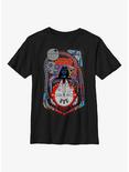 Star Wars Pinball Vader Youth T-Shirt, BLACK, hi-res