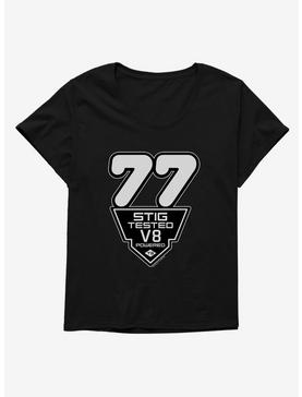 Top Gear Stig 77 Womens T-Shirt Plus Size, , hi-res