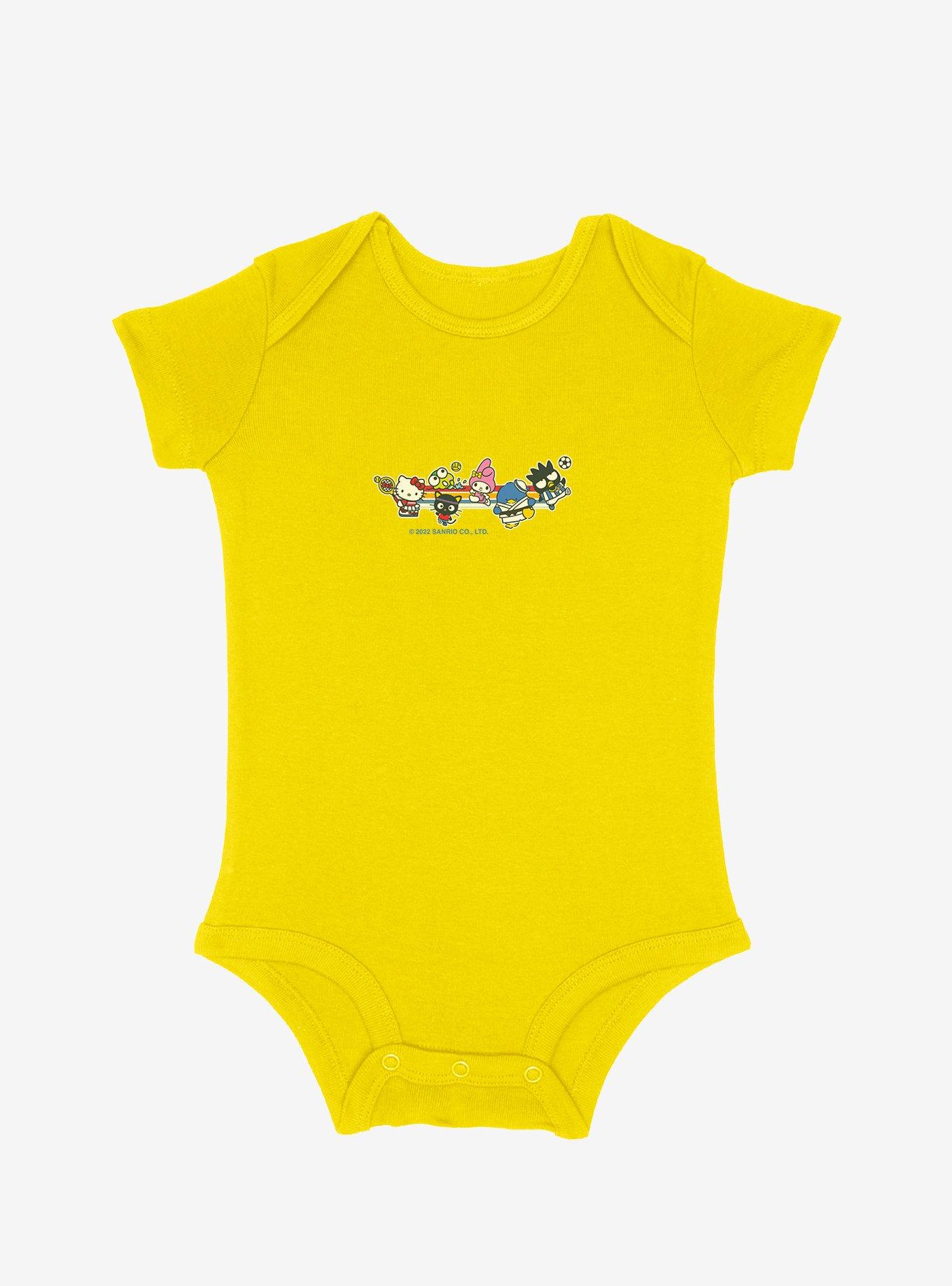 Hello Kitty And Friends Sports Line Infant Bodysuit, SUNFLOWER, hi-res
