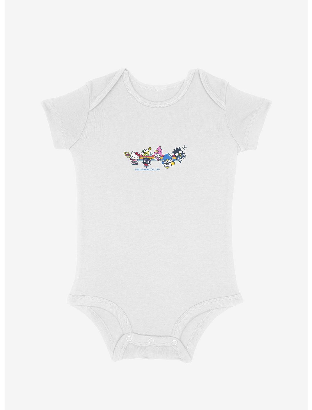 Hello Kitty And Friends Sports Line Infant Bodysuit, WHITE, hi-res