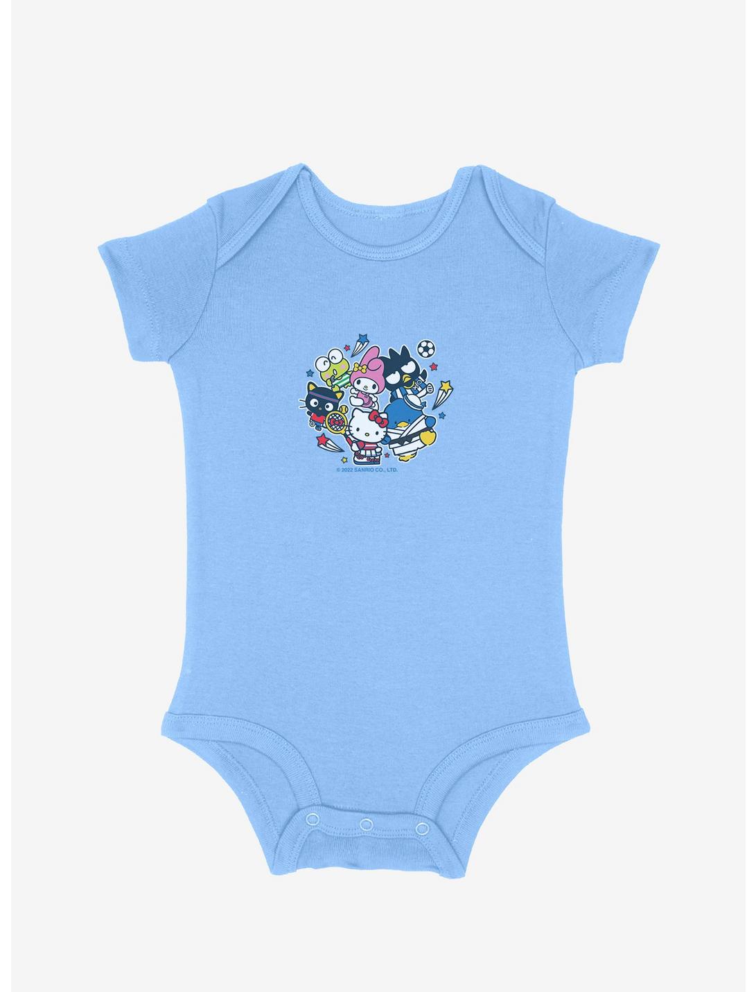 Hello Kitty And Friends Sports Infant Bodysuit, SKY BLUE, hi-res