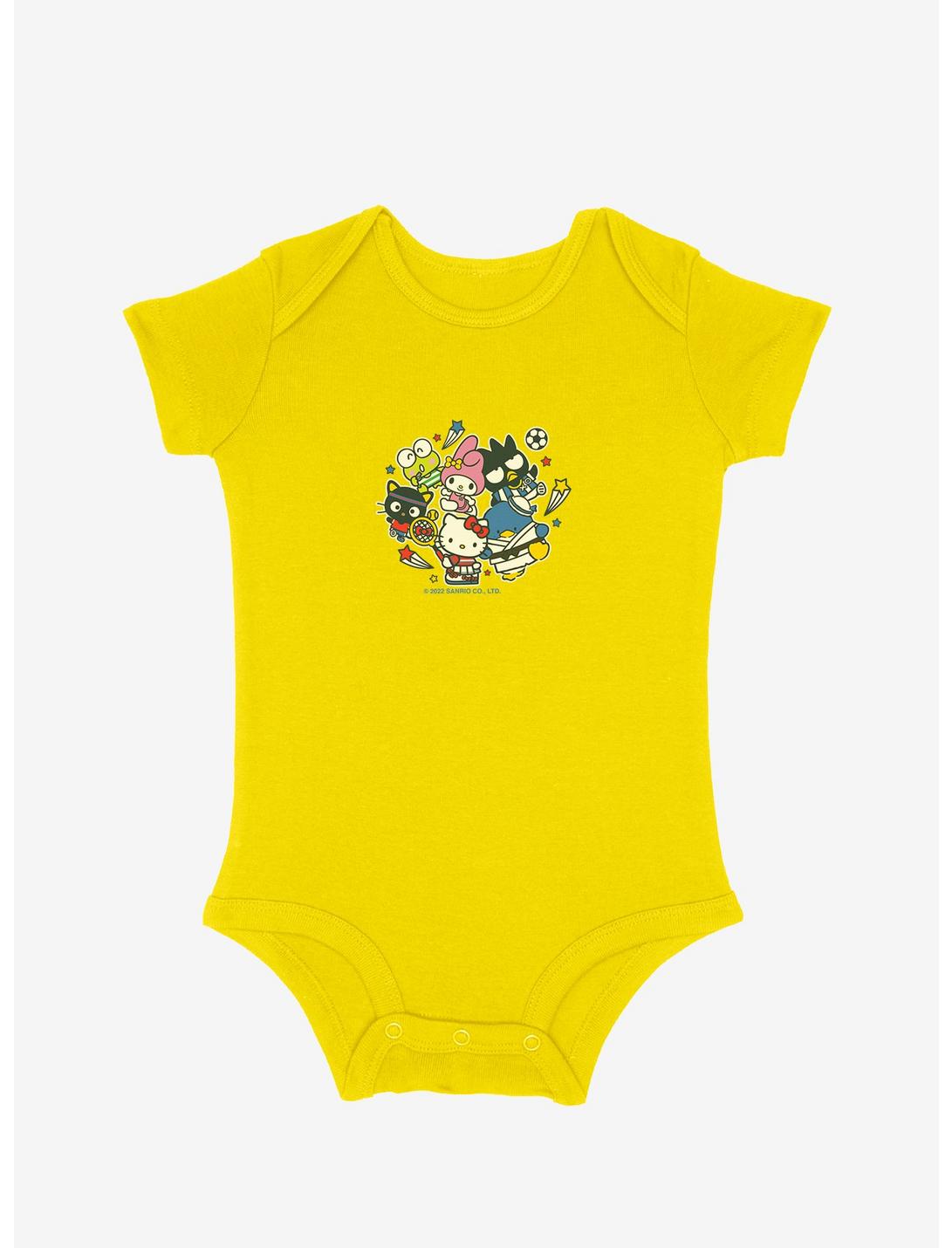 Hello Kitty And Friends Sports Infant Bodysuit, SUNFLOWER, hi-res