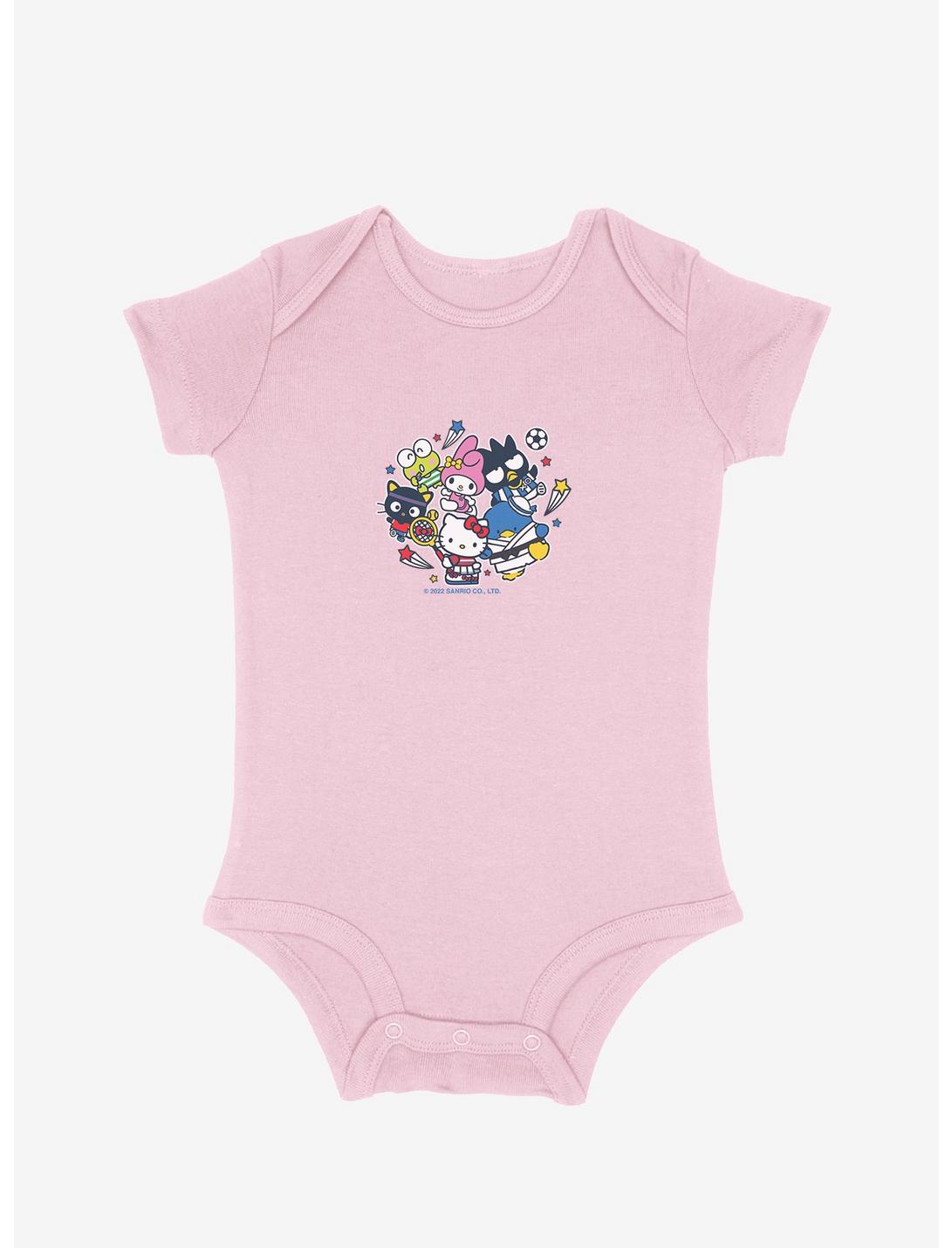 Hello Kitty And Friends Sports Infant Bodysuit, SOFT PINK, hi-res