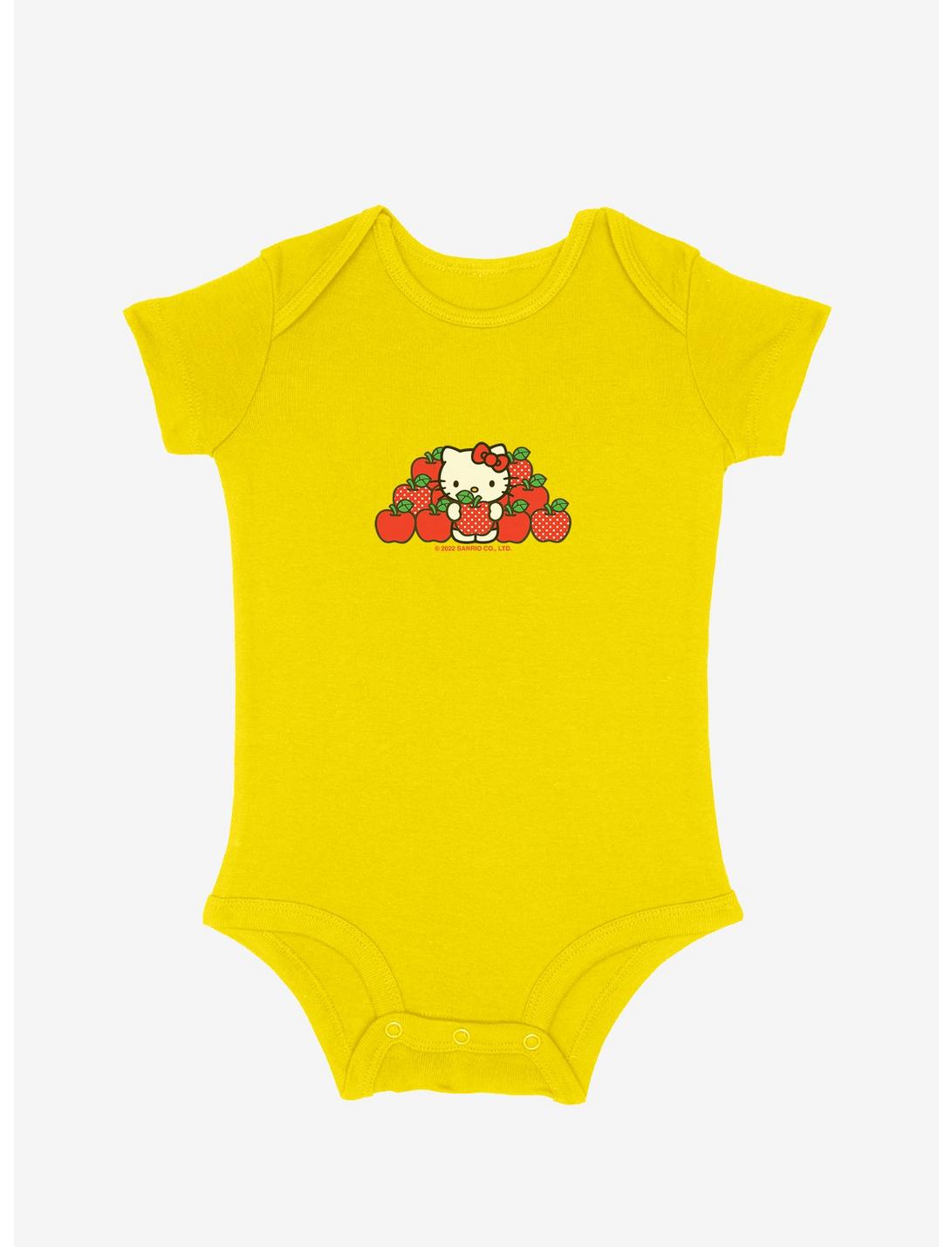 Hello Kitty Apple Picking Infant Bodysuit, SUNFLOWER, hi-res