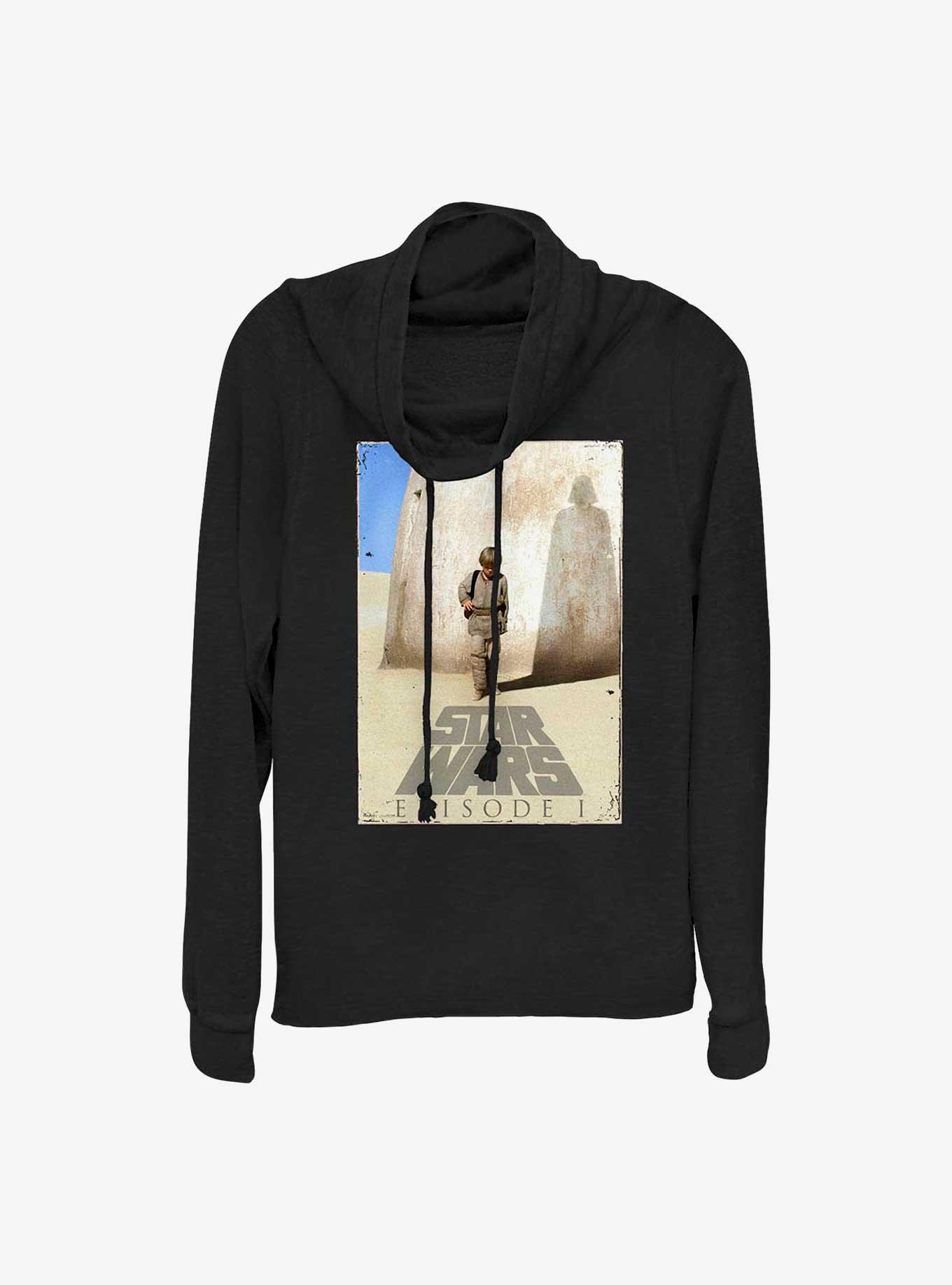 Star Wars Little Orphan Anakin Cowl Neck Long-Sleeve Top, , hi-res