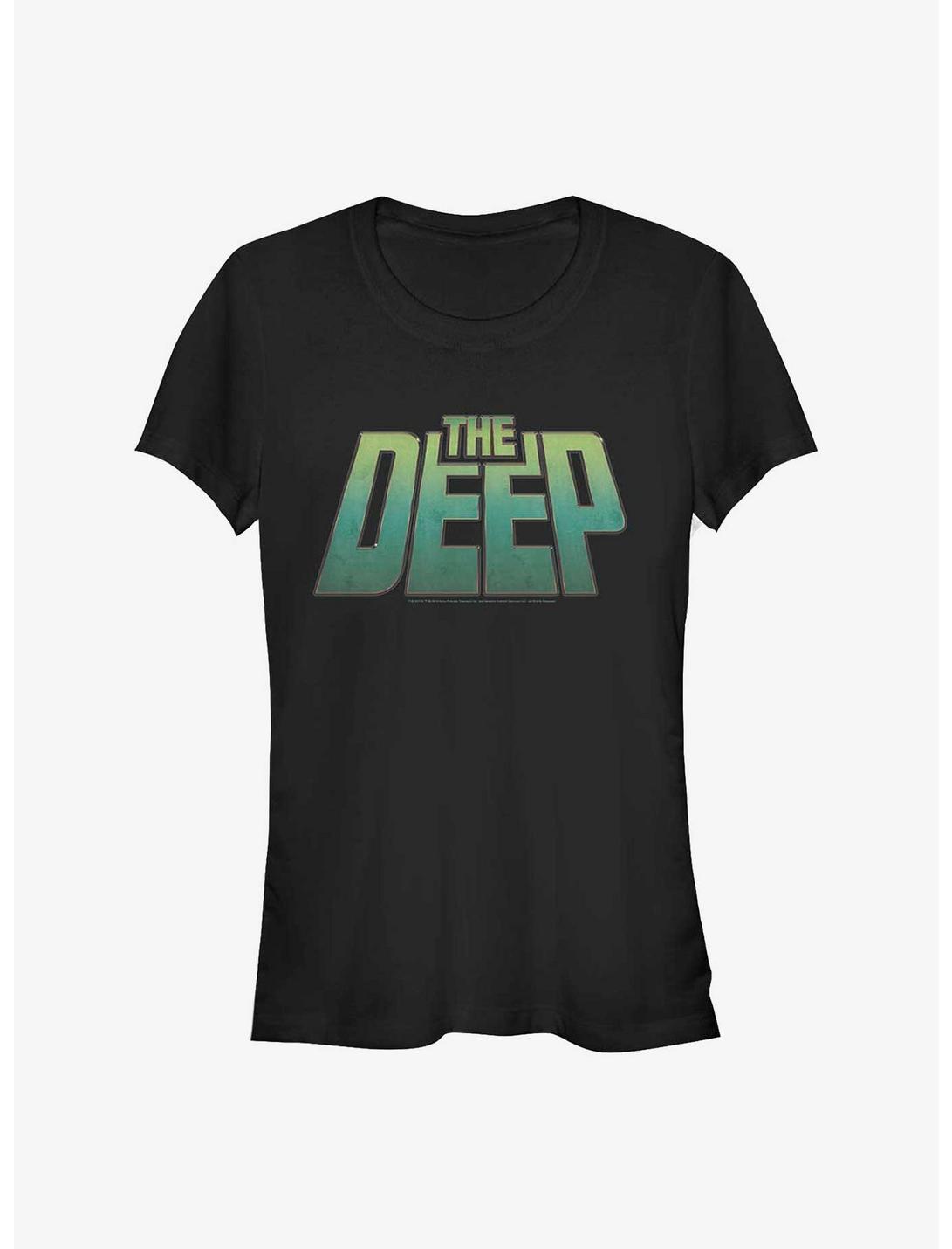 The Boys The Deep Logo Girls T-Shirt, BLACK, hi-res