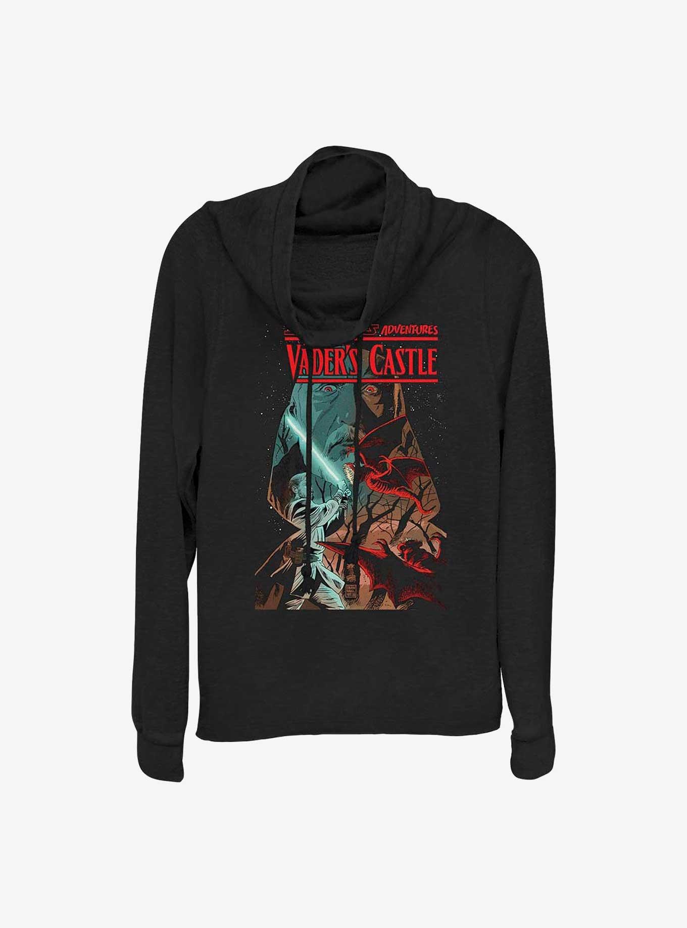 Star Wars Vader's Castle Cowl Neck Long-Sleeve Top, , hi-res
