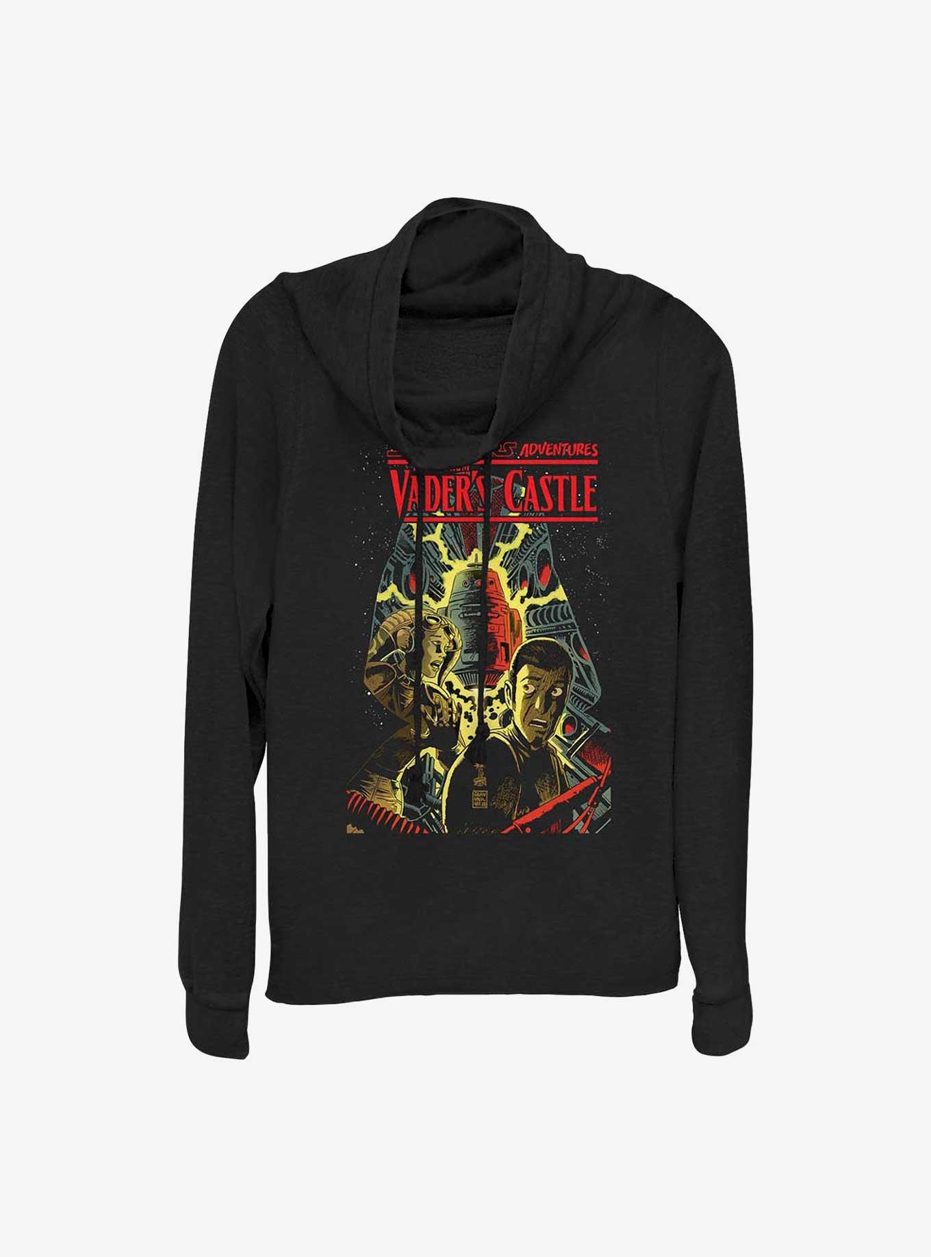 Star Wars Vader's Castle Cowl Neck Long-Sleeve Top, , hi-res