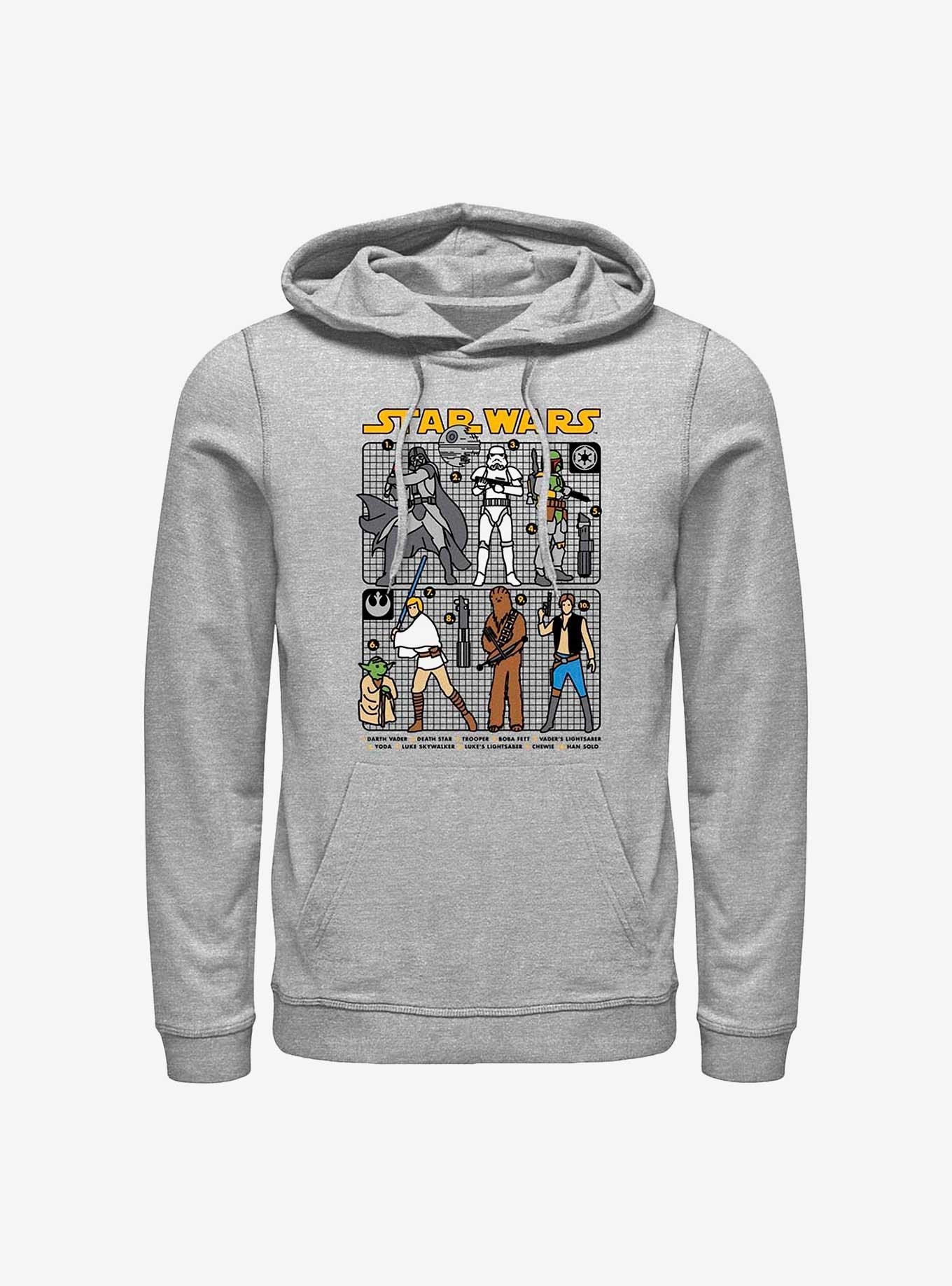 Star Wars Star Crew Hoodie, , hi-res