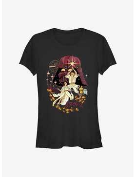 Star Wars Japanese Painting Style Luke and Leia Girls T-Shirt, , hi-res