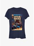 Star Wars Han Solo Comic Girls T-Shirt, NAVY, hi-res