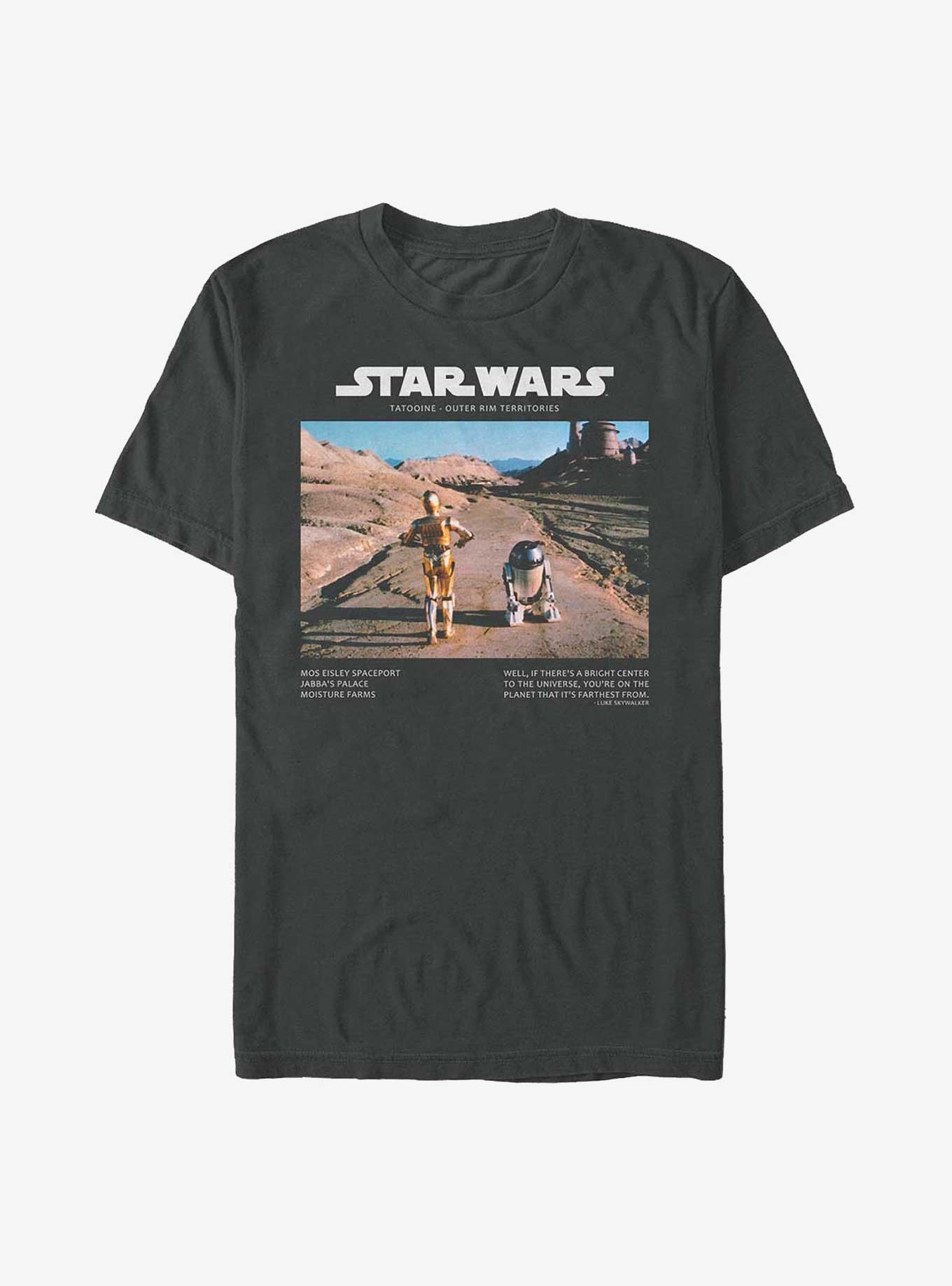 Star Wars Tatooine Travelers C-3PO and R2-D2 T-Shirt