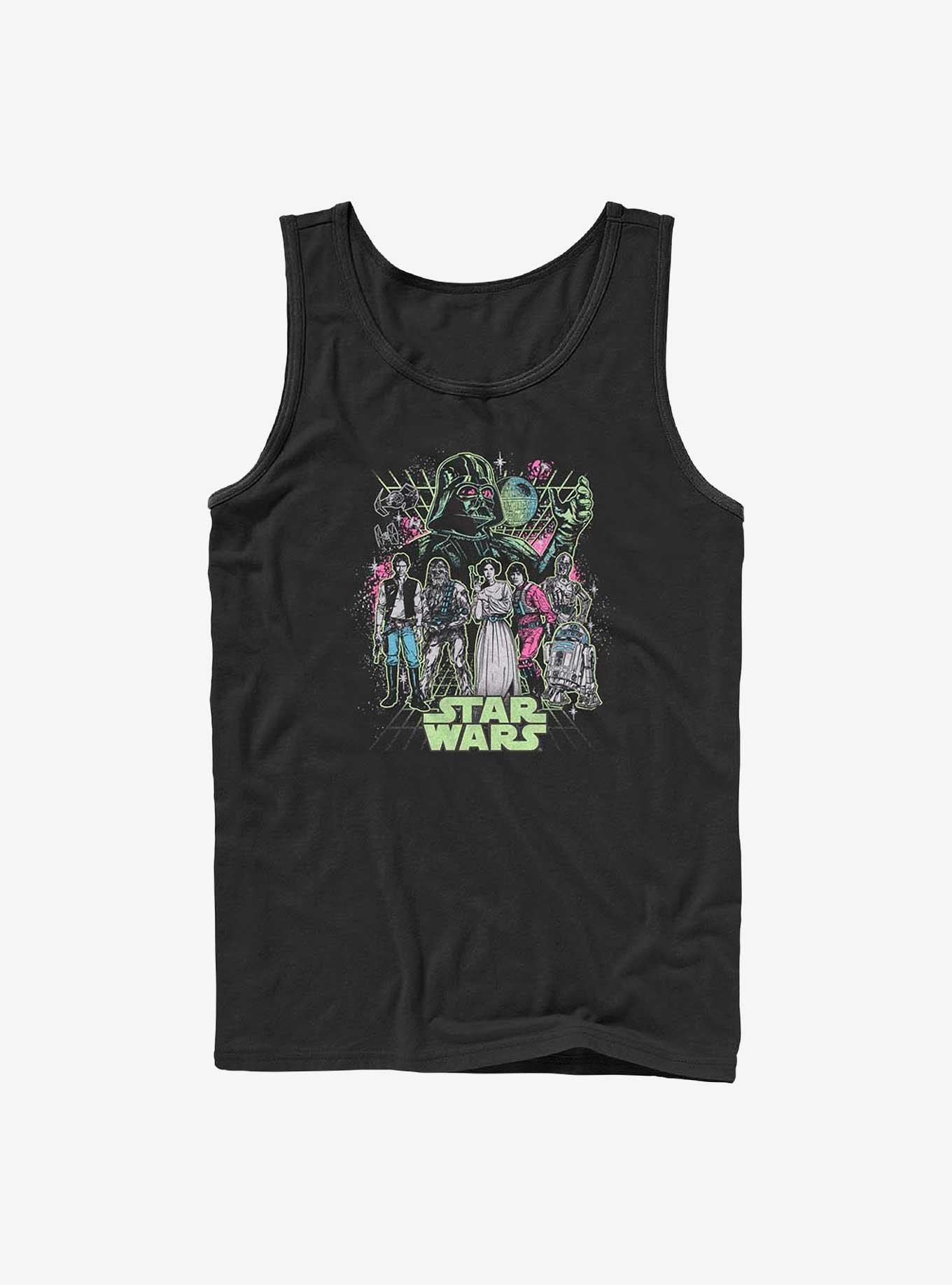 Star Wars Neon Galaxy Tank, , hi-res