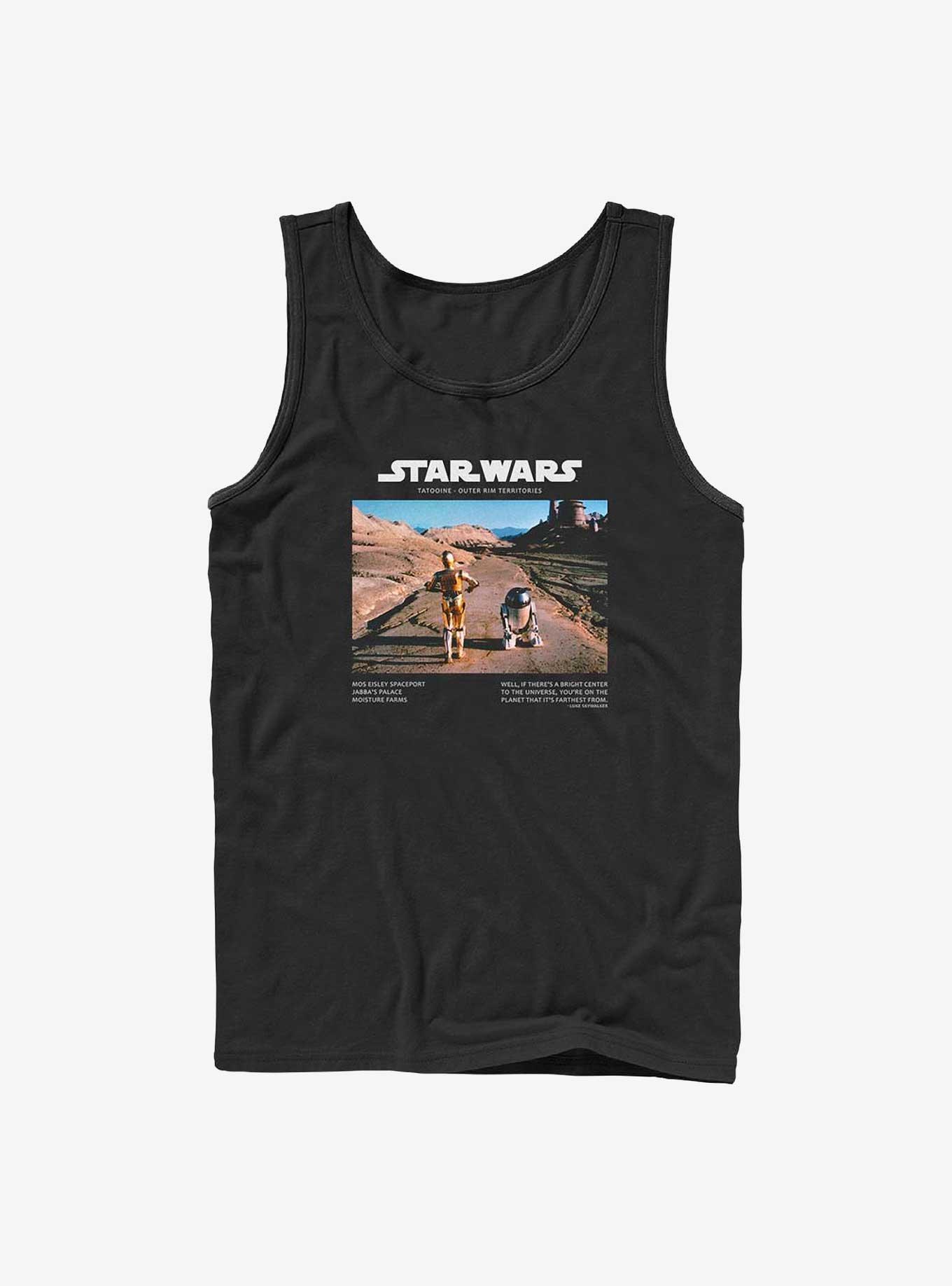 Star Wars Tatooine Travelers C-3PO and R2-D2 Tank, BLACK, hi-res